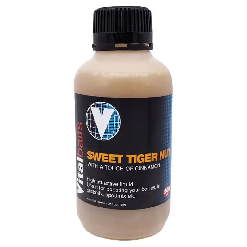 Vital Baits Sweet Tiger Nut Liquid With Cinnamon 500ml 1 Vital Baits Sweet Tiger Nut Liquid With Cinnamon 500ml