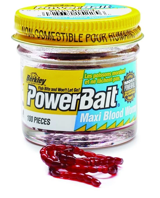Power Bait Bloodworms Maxi Blood Red 1 Power Bait Bloodworms Maxi Blood Red