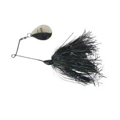 ERC Pearson’s Bump & Grind Spinnerbait 1 Oz, 45g - Black Holo Flash