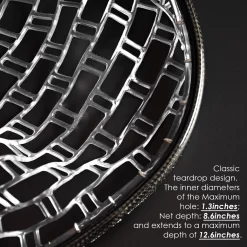 Sunshine® Sunshine Carbon Fibre Net Med Sili Net -Pêche Série Magasin NFD114r 4