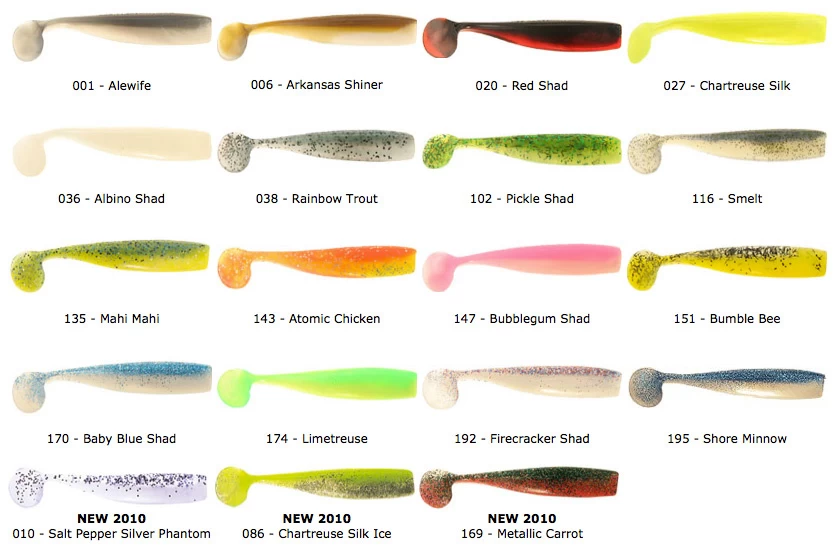 Lunker City Shaker Shad 11,5cm (8-Pack) 2 Lunker City Shaker Shad 11,5cm (8-Pack) – Image 2