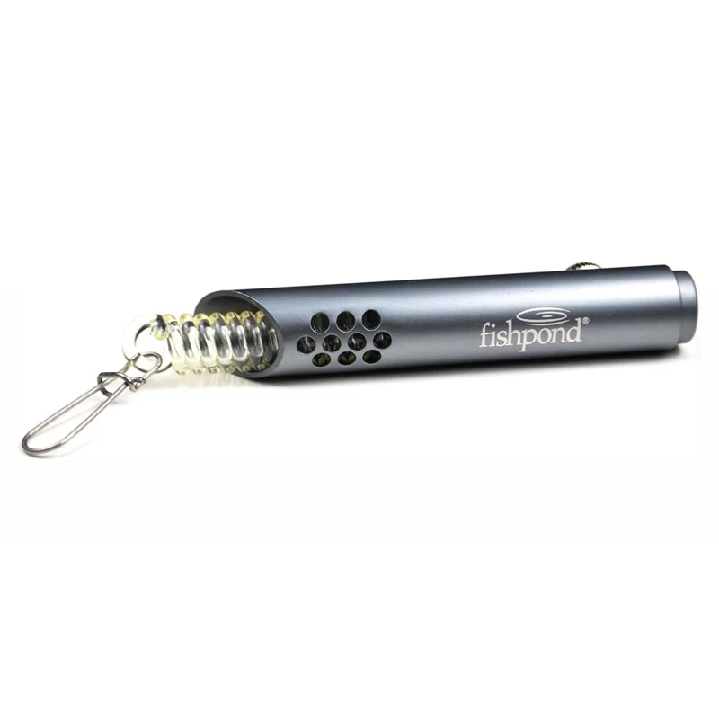 Fishpond Swivel Retractor Gunmetal 1 Fishpond Swivel Retractor Gunmetal