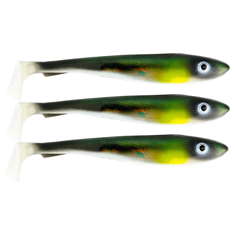 SvartZonker McRubber Shad 17cm (3 Pack) 1 SvartZonker McRubber Shad 17cm (3 Pack)