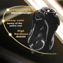 Gomexus Smoke Jedi Series 22mm Titanium Knob - Smoke 9 Gomexus Smoke Jedi Series 22mm Titanium Knob - Smoke -Pêche Série Magasin T22STSK 5